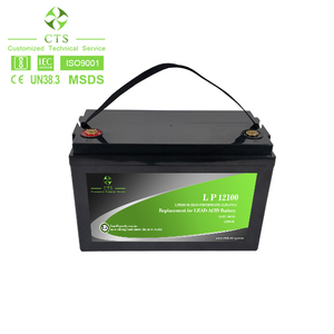 แบตเตอรี่ CTS 12.8V 12V 100ah 1280wh ลิเธียมแพ็ค 1.28kwh สำหรับระบบโซลาร์เซลล์ - Product Image 3