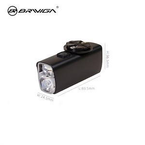 BRIVIGA ไฟจักรยาน IP65 สมาร์ทสตาร์ทอัตโนมัติ ไฟหน้าจักรยาน ไฟสูงต่ำ ไฟหน้าจักรยาน ที่ยึด Garmin GoPro CE/RoHS/FCC - Product Image 4