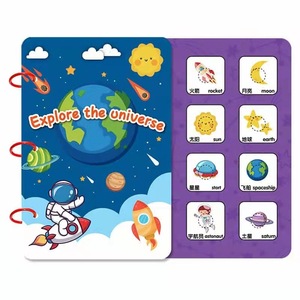 Libro silencioso cognitivo de iluminación de educación temprana para niños, tarjeta de alfabetización para bebés de jardín de infantes, juego de tarjetas adhesivas, Material de enseñanza - Product Image 5