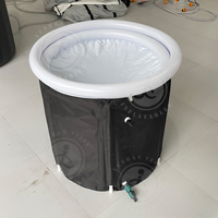 Vente en gros de baignoire gonflable pliable cryothérapie PVC baignoire plongeante froide récupération portable baignoire glacée pour athlètes