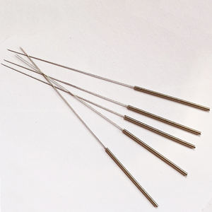 100個QUANHE細長い針痛みのないミシン針鍼針agujas de acupuntura滅菌使い捨て - Product Image 6