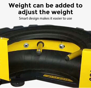 Support d'entraînement commercial pour pneus de 180 degrés, imperméable, en caoutchouc sans chambre à air, équipement de musculation - Product Image 5