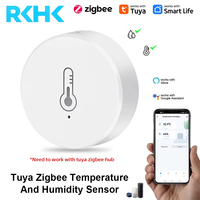 Capteur de température et d'humidité RKHK Zigbee Tuya avec écran LCD, thermomètre numérique de température et d'humidité