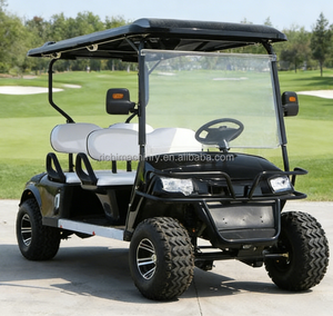 Chariot de <span class=keywords><strong>golf</strong></span> tout-terrain robuste en promotion avec structure renforcée, idéal pour les zones montagneuses, les plages et les grandes exploitations agricoles - Product Image 4