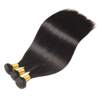 Cheveux Vierge 9A 10A 12A en Gros, Nouvelle Arrivée Extensions de Cheveux Vierge Brésiliens, Lots Droits Noirs Naturels