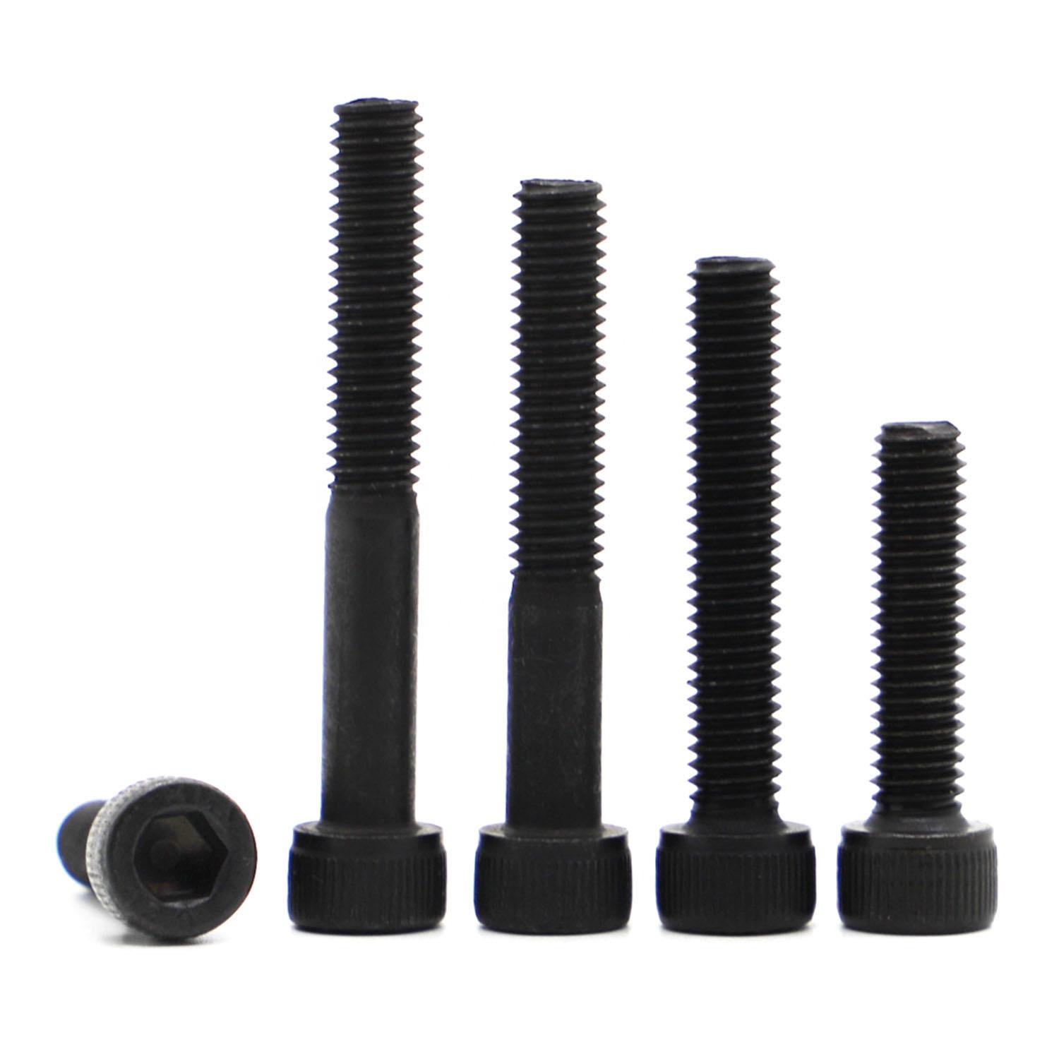 DIN912 Grade 12.9 Carbon Steel Allen Screw M1.6 M2 M2.5 M3 M4 M5 M6 M8 M10 Hexagon Hex Socket Cap Head Screws Bolts