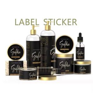 High Grade Printing Bottle Vial <b>Sticker</b> <b>Logo</b> Custom Perfume Cosmetic Packaging Labels - Product Image 1