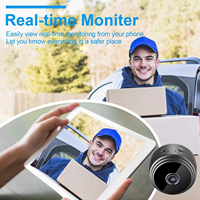 Fabricante al por mayor A9 Mini Cámara WiFi 1080p Resolución de video HD Super Mini Seguridad para el hogar con opción de almacenamiento de datos en la nube