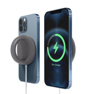 Soporte de <span class=keywords><strong>cargador</strong></span> de tablero de mesa portátil, base de silicona para <span class=keywords><strong>Magsafe</strong></span> Z01 - Product Image 6