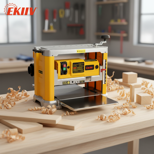EKIIV Professionele Industriële Zware Hout schaaf- en diktebank met RVS constructie 2000W motor - Product Image 1