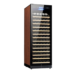 Refroidisseur de boissons à porte en verre en acier inoxydable sous le comptoir intégré avec refroidissement pour le stockage du - Product Image 4