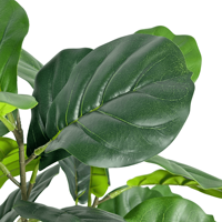 Fournisseur de plantes artificielles de haute qualité, plantes artificielles en plastique, plantes artificielles en forme de violon, verdure artificielle pour la décoration de la maison et du jardin