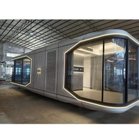 Maison mobile de luxe, maison préfabriquée Espace lit capsule Cabine d'hôtel Maison modulaire portable/