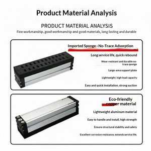 Ventosa de vacío integrada de 60 mm, almohadilla de succión neumática rectangular de alta resistencia que no deja marcas para brazo robótico - Product Image 2