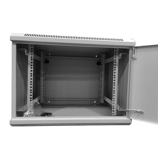 19 Inch Internet 9U Server Rack Wall Mount Ddf Outdoor Data Center CCTV Network Cabinet Box DIMAN Transparent Glass Door 1 Year
