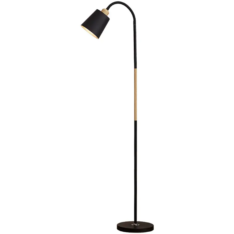 creative living room bedroom study LED simple modern dimmable remote control reading floor lamp Nordic floor lamp
