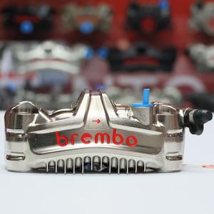 Pour GP4-MS100 Étrier radial léger à quatre pistons opposés haute performance de conception biomimétique à aileron de requin de 100 mm pour - Product Image 4