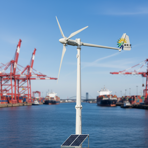 <span class=keywords><strong>Éolienne</strong></span> <span class=keywords><strong>domestique</strong></span> WS 7,5 kW pour toiture – Générateur d'énergie <span class=keywords><strong>éolienne</strong></span> 48 V, 120 V, 230 V, 400 V, 5,4 m/6 m - Product Image 1