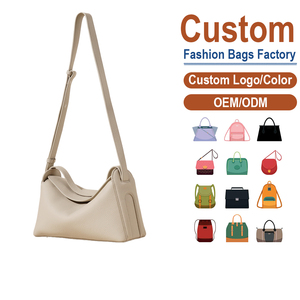 Bolso cilíndrico minimalista de piel de vaca, bolso de hombro y bandolera de alta gama, bolso informal de viaje para mujer, fabricación de muestras OEM/ODM - Product Image 1