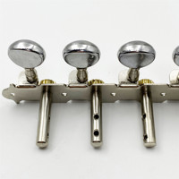 Bulk Supply Original Factory 5 Units Double Hole Round Head Tuning Pegs Accessories for Folk Classical Guitar 10 String Banjo
