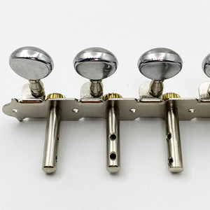 Suministro al por mayor de fábrica original: 5 unidades de clavijas de afinación de doble orificio y cabeza redonda, accesorios para guitarra clásica y folk, y <span class=keywords><strong>banjo</strong></span> de 10 cuerdas. - Product Image 5
