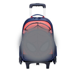 Zaino con Ruote Trolley Impermeabile per Studenti delle Elementari, Design Supereroe Ragno Cartone Animato - Product Image 2