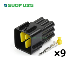 9ピンウェイ女性男性防水電線コネクタプラグオートコネクタDJ7091Y-2.3-11/21 FW-C-9M-B FW-C-9F-B - Product Image 3