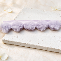 Nouvelle dentelle élastique 3D en fausse fourrure et tulle à volants pour lingerie, maillots de bain, soutiens-gorge, sous-vêtements, décoration de vêtements, personnalisable