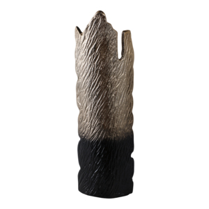 Portacandele a colonna astratto moderno in metallo e vetro, a forma di uragano, per decorazioni domestiche, centrotavola, lampada da tavolo in alluminio - Product Image 4