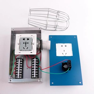 Caja de inspección para pozo de ascensor SDK-1A AC220V con parada de emergencia e iluminación para elevadores de construcción - Product Image 3