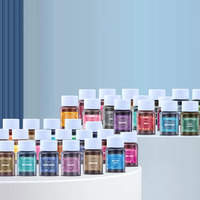 Ensemble de pigments tie-dye 34 couleurs, 30 ml, fabrication artisanale, respectueux de l'environnement, poudre de teinture pour vêtements, directement de l'usine