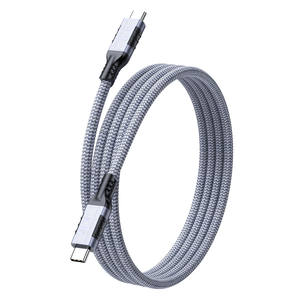 USB4 Type-C 40Gbps Câble de données Nylon 8K Écran Miroir 5A <span class=keywords><strong>Charge</strong></span> rapide Compatibilité 240W Multi-Fonction 5A Ordinateurs rapides - Product Image 2