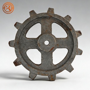 Pignon d'entraînement <span class=keywords><strong>à</strong></span> courroie en caoutchouc forgé certifié CE, pignon <span class=keywords><strong>à</strong></span> cannelures de précision <span class=keywords><strong>pour</strong></span> <span class=keywords><strong>tondeuse</strong></span> <span class=keywords><strong>à</strong></span> <span class=keywords><strong>gazon</strong></span>, moissonneuse-batteuse, châssis de chenilles, <span class=keywords><strong>pièces</strong></span> de rechange - Product Image 2