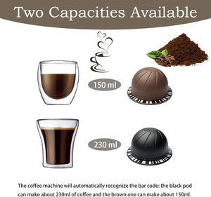 Cápsulas de Café Reutilizables y Recargables VertuoLine (<span class=keywords><strong>150</strong></span>/230ml 1 ud. Compatible con Máquinas Vertuo) - Product Image 4
