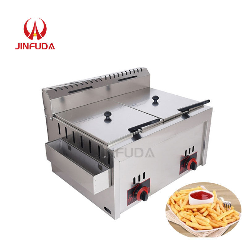 電気チキンナゲットフライ機ポテトチップスフライフライマシン工業用
