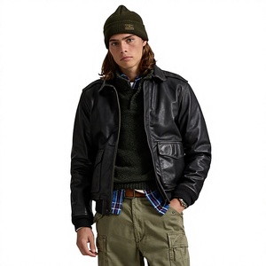 Veste en cuir haut de gamme, best-seller, idéale pour l'hiver, coupe slim pour homme, design personnalisé. - Product Image 1