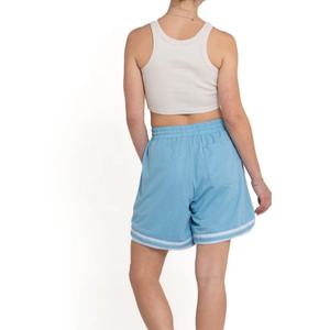 Shorts Deportivos Vintage de Alta Calidad para Mujer, Nuevo Modelo, Cintura Elástica Personalizada, Nylon, Bermuda, Impermeables, Transpirables y Ecológicos - Product Image 1