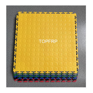 Carreaux de sol modulaires en PVC haute résistance à usage intensif Revêtement de sol en PVC à emboîtement Garage Entrepôt Carreaux de sol en PVC - Product Image 2