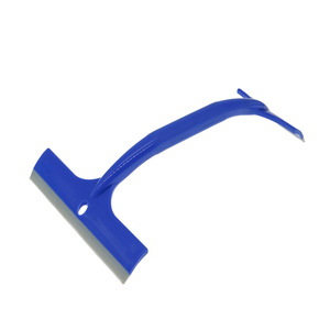 Grattoir à glace en plastique PP bleu ciel réversible, outil de déneigement pour voiture - Product Image 3
