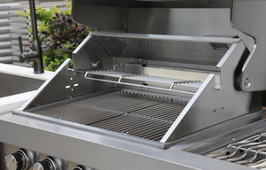 Cucina Esterna Modulare in Acciaio Inox con Isola BBQ, Set Completo di Griglie e Mobili Personalizzati - Product Image 3