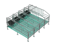 Équipement d'élevage de porcs, cage pour truies, cage de gestation