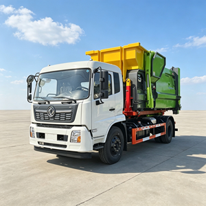 รถบรรทุกติดเครน Dongfeng Kinland 16 ตัน พร้อมสถานีบีบอัดขยะเคลื่อนที่ ระบบไฮดรอลิกสำหรับเก็บขยะ ลดราคาพิเศษ - Product Image 5