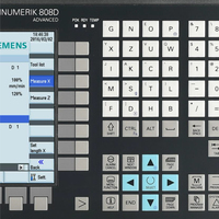Contrôleur CNC 4 axes avancé Siemens Sinumerik 808d, prix d'usine, pour la rénovation du tour et du Center d'usinage