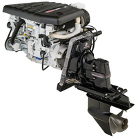 Moteur diesel marin Mercury QSD4.2ES270 270 CV 3800 tr/min 4,2 L à rampe commune avec ensemble complet de transmission Bravo II