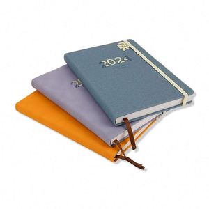 Pu Leather <b>Journal</b> Sublimation Lined Paper 2025 Calendar Diary Customized Book Pu Leather Notebooks With Pen - Product Image 3