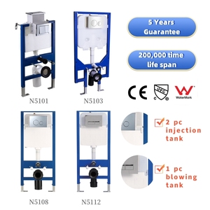Núca N5101 Chất Lượng Cao Giấu Tank Phòng Tắm Bền Giấu Cơ Khí Xả Nước Hệ Thống Tường Treo Nhà Vệ Sinh - Product Image 1