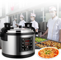 Cuisinière électrique à pression en acier inoxydable de 24 L pour usage commercial et industriel, pour usage domestique et hôtelier, ventes chaudes
