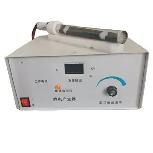 Generator elektrostatik pengisi daya statis pada label cetakan untuk label IML
