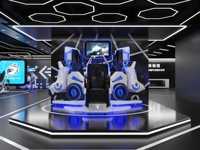 Zone de jeu d'arcade de jeu VR bon marché, simulation de réalité virtuelle personnalisée, parc à thème, parc d'attractions de jeu VR