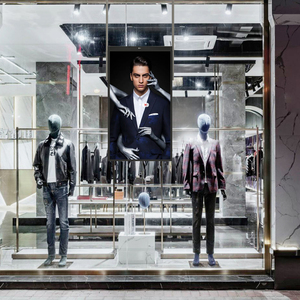 Biển Báo Kỹ Thuật Số 3000 ~ 3500Nits Và Màn Hình Treo Màn Hình LCD Hiển Thị Cửa Sổ Hai Mặt - Product Image 6